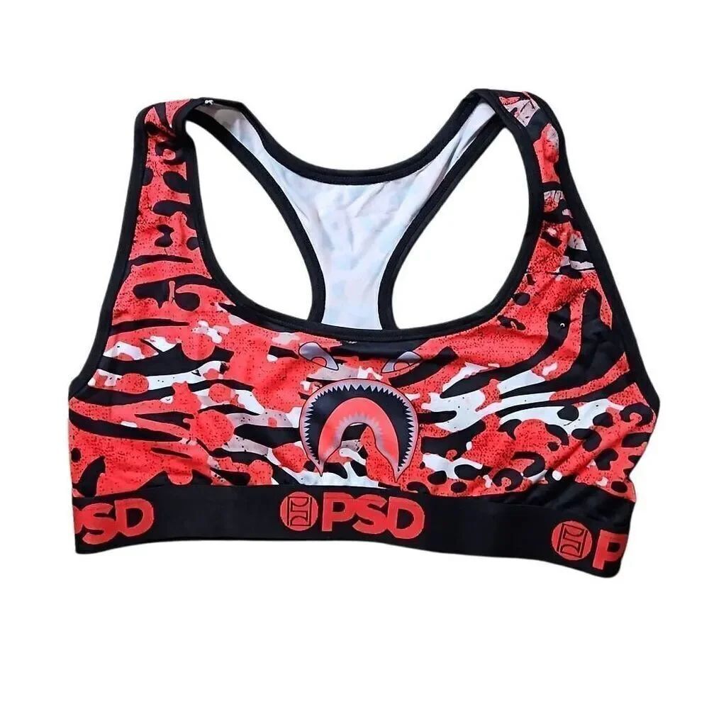 PSD Women's Warface Red Ape  Sports Bra Red Large